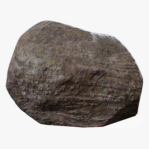 3D Rock 03 PBR 3D