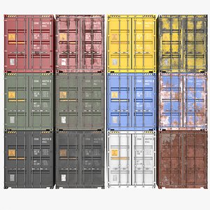 Cargo Container 40FT 3D