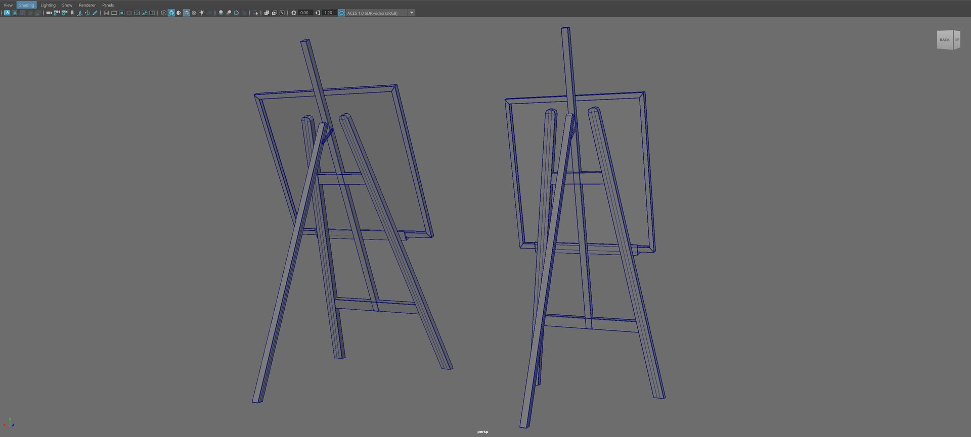 Easel Stand MAYA and Blender 3D model https://p.turbosquid.com/ts-thumb/ET/zwF1YV/Pi/easelstandmeshflow/png/1744284476/1920x1080/fit_q87/e26f24b60aaf863880a5bb6552f15e0f5a6bea92/easelstandmeshflow.jpg