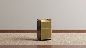 Brass Wire Mesh Cabinet