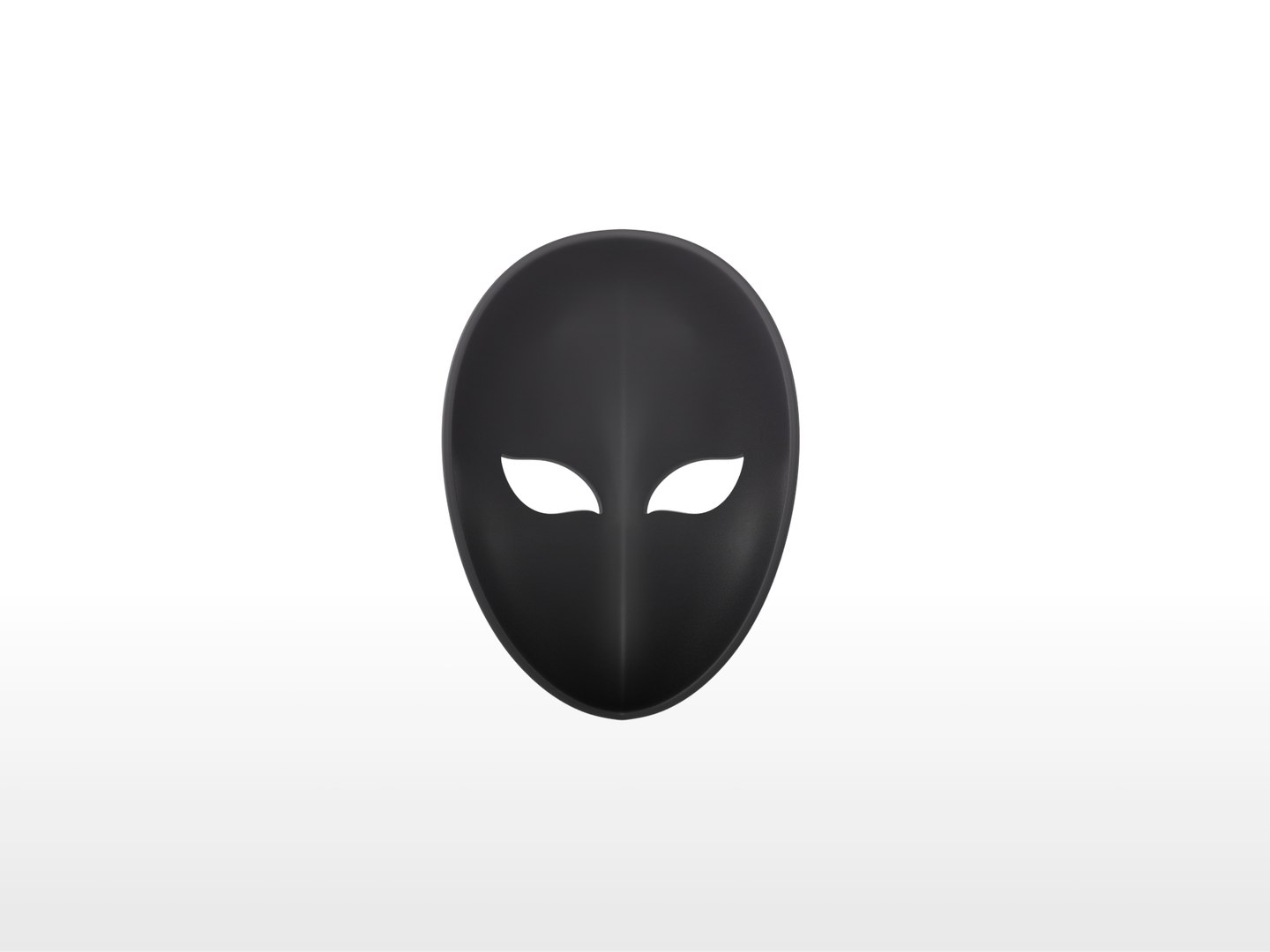 Mask005 Black Mask Model - TurboSquid 2192249