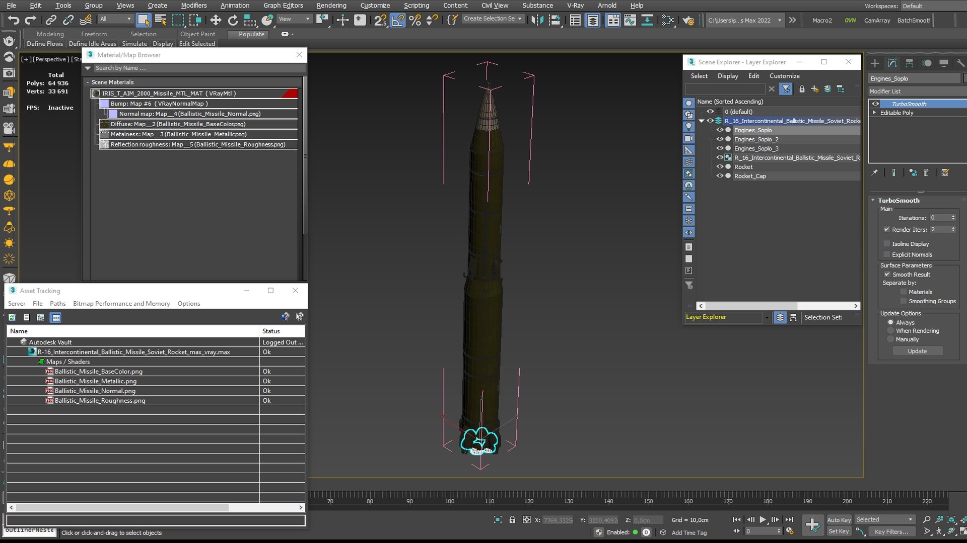 3D R-16 Intercontinental Ballistic Missile Soviet Rocket https://p.turbosquid.com/ts-thumb/EU/5frFPO/Vx/r16_intercontinental_ballistic_missile_soviet_rocket_014/jpg/1775554726/1920x1080/fit_q87/419c8bf2b3345fa31c490c97faad3d3370083236/r16_intercontinental_ballistic_missile_soviet_rocket_014.jpg