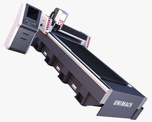 Laser cutting machine metal