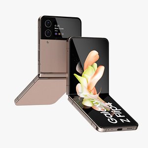 Samsung Galaxy Z Flip 4 Gold Pink