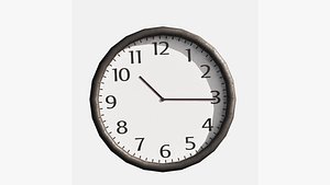 clock 3D model