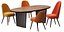 Identities chairs Patchwork table by Roche Bobois