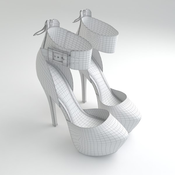 steve madden shoes 3d model