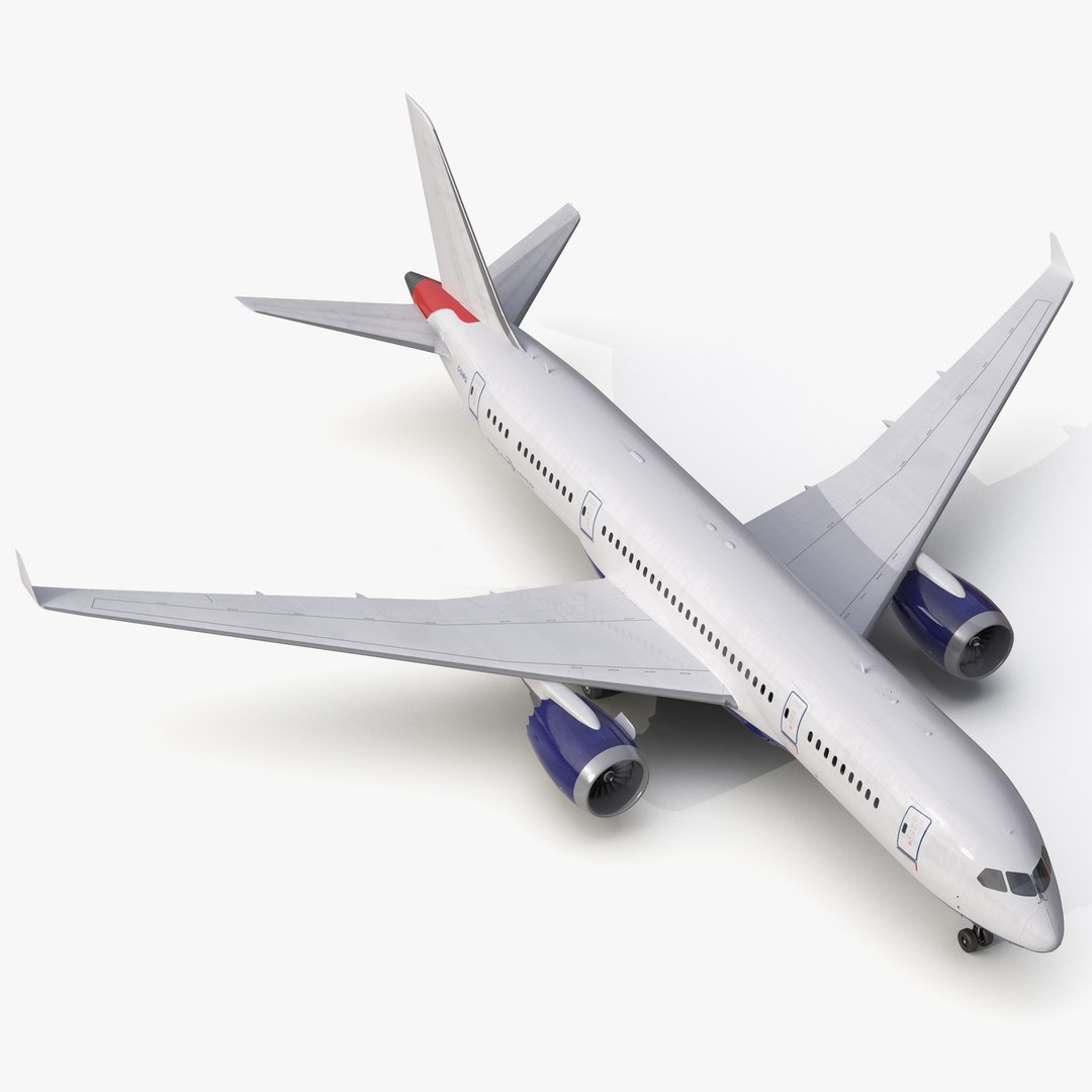 Boeing 787-3 Generic 3D model preview