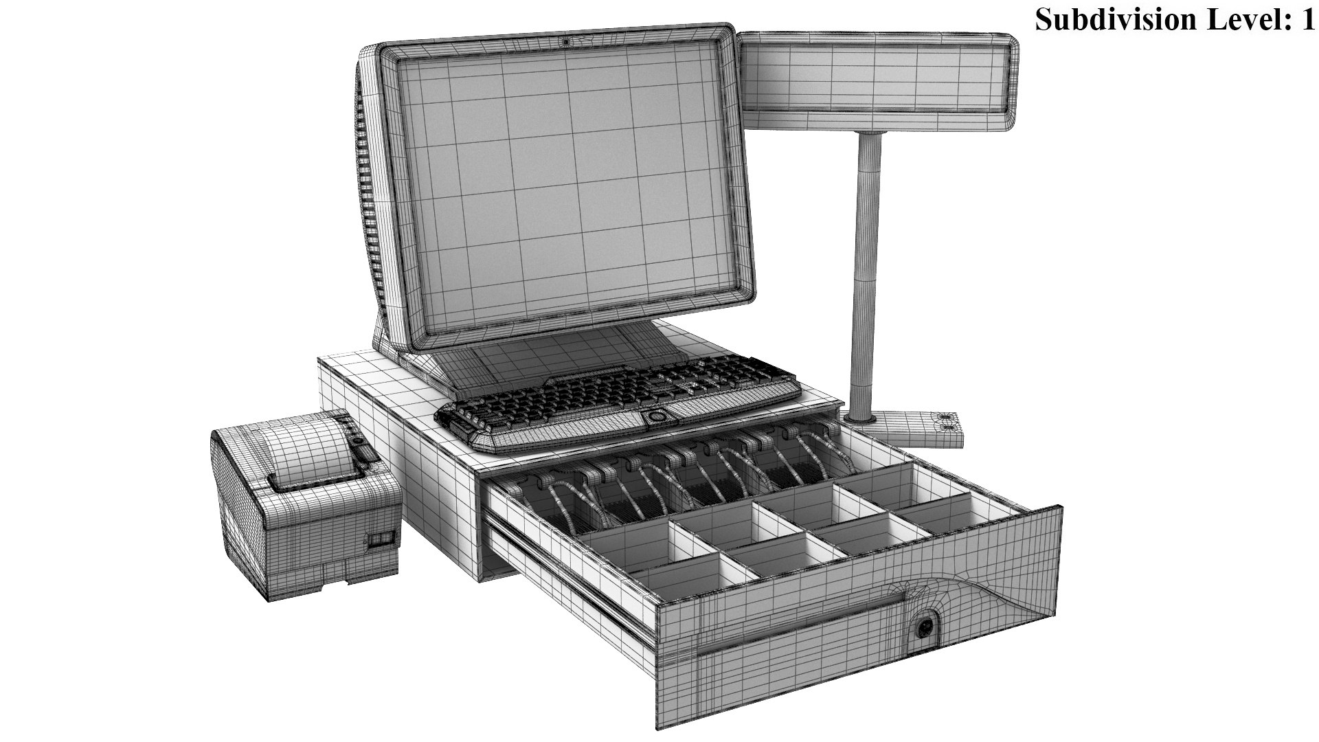Full Checkout Counter Collection 3D model https://p.turbosquid.com/ts-thumb/EU/W1TXst/i9/cash8/jpg/1678433230/1920x1080/fit_q87/8615f59b6ed78b6ad7e91abaaca013384665f960/cash8.jpg