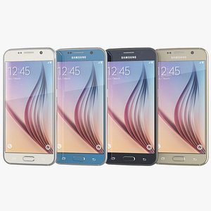 samsung galaxy s6 smartphone 3d max
