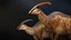 Parasaurolophus Low-poly RIG