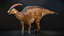 Parasaurolophus Low-poly RIG
