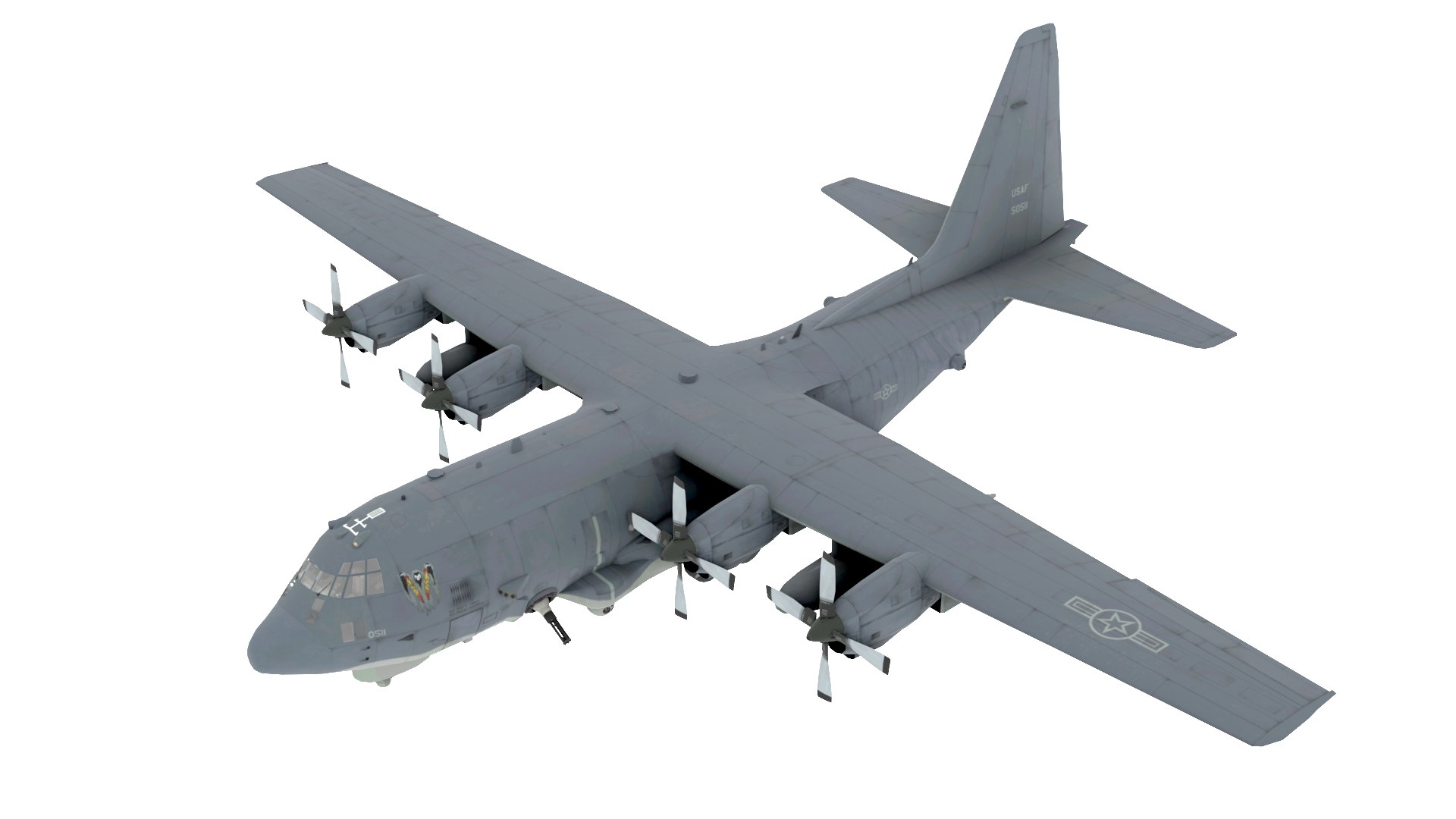 3D Model AC-130U - TurboSquid 2377361