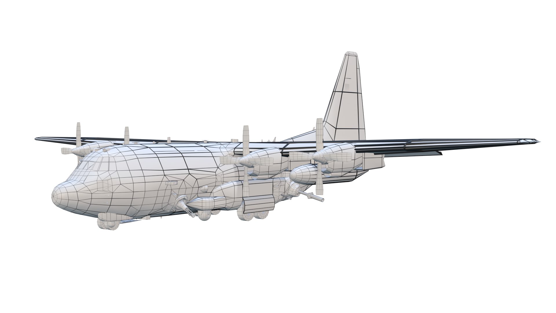 3D Model AC-130U - TurboSquid 2377361