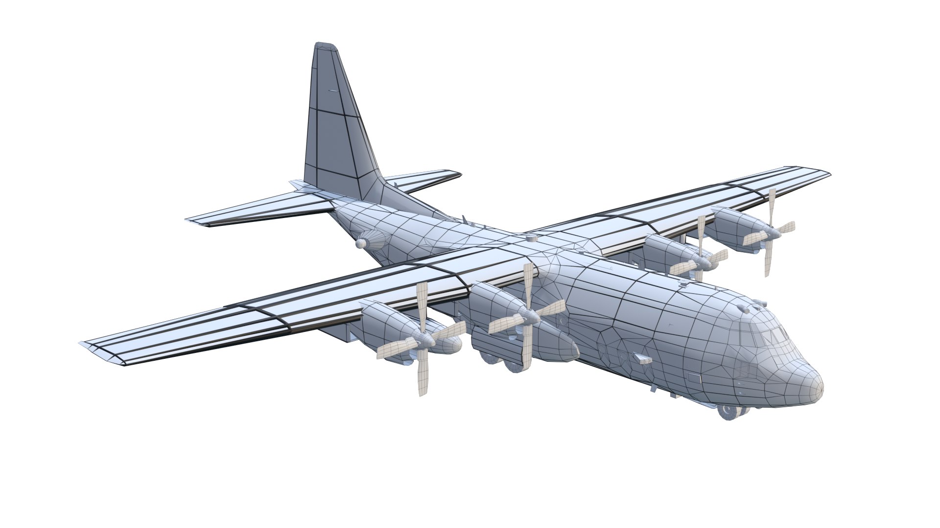 3D Model AC-130U - TurboSquid 2377361