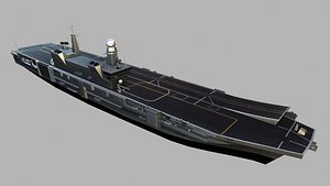Aircraft Carrier TP8 3D model
