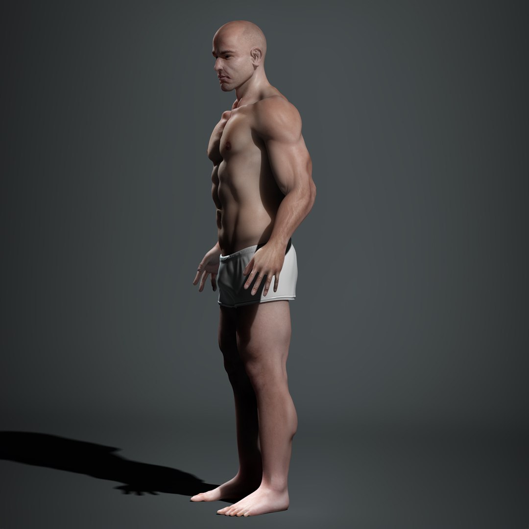 Human Man 3d Model