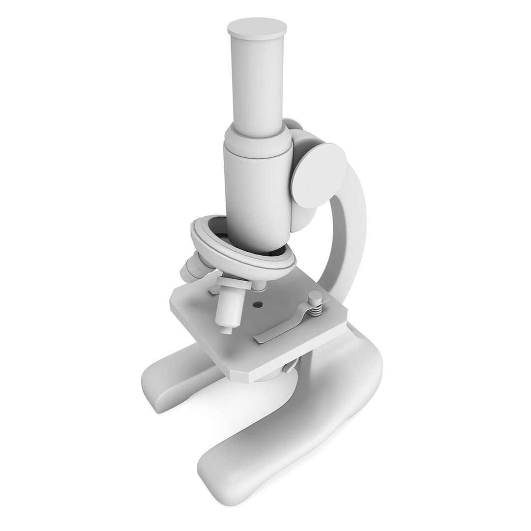 3D Microscope Biology School Laboratory Equipment - TurboSquid 1646533