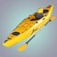 3d model boats kayak catamaran