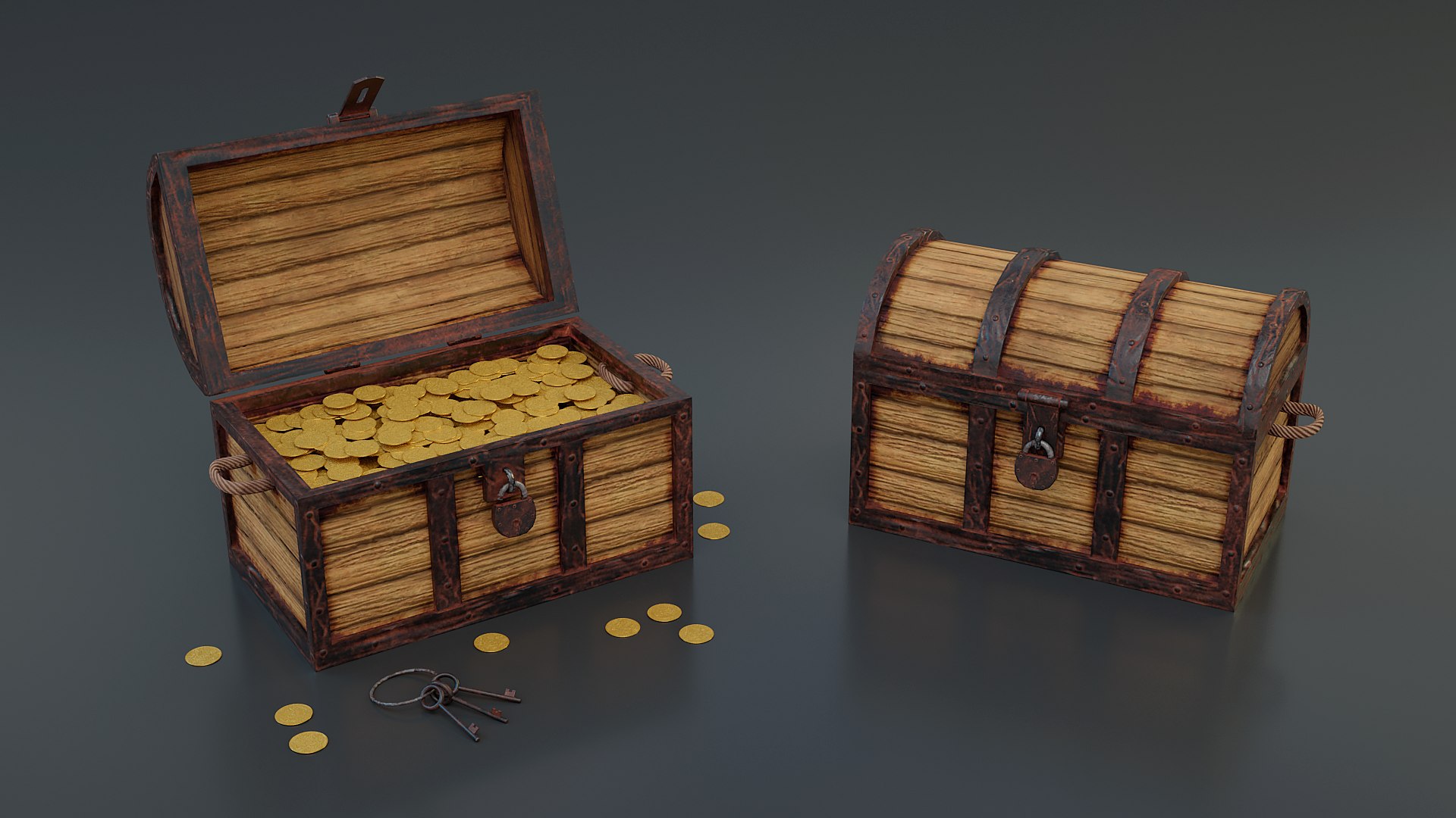 Treasure Model - TurboSquid 1691961