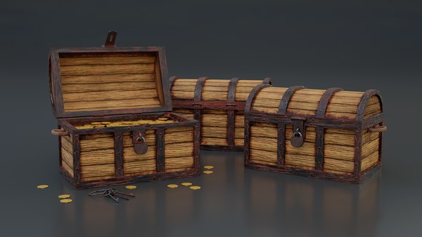 Treasure Chest STL Models for Download | TurboSquid