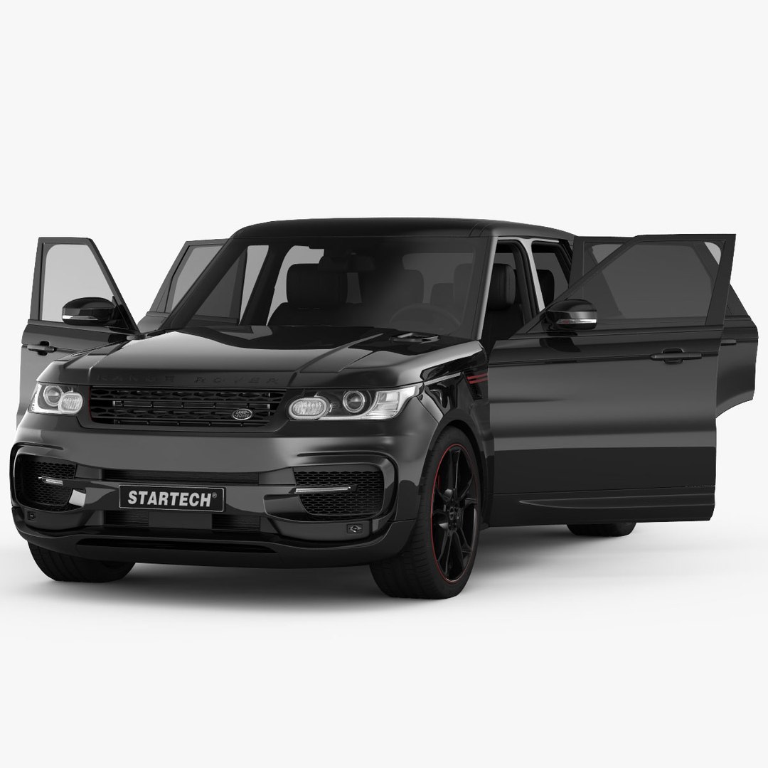 3d Land Rover Range Sport Model