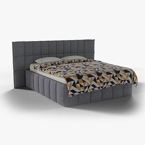 Modern Bed 3D model