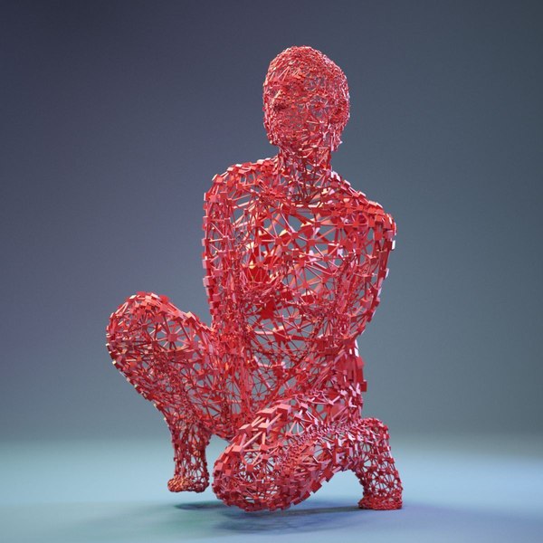 3D abstract cubist model - TurboSquid 1399545