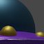 3D model cute ufo