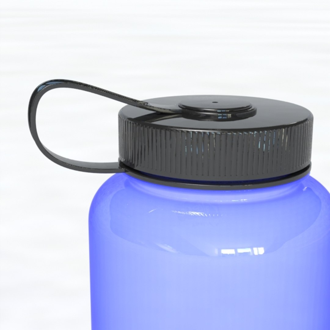 Nalgene Logo Easily 3d Model