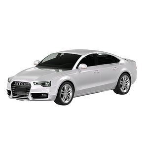 audi A5 2012 3D