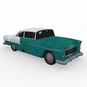 3D Chevrolet 55 model