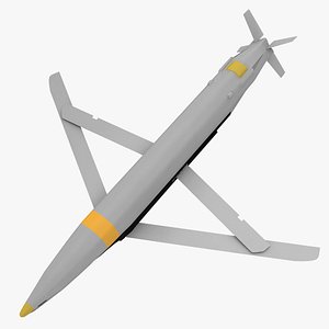 3d model gbu-39b small diameter bomb