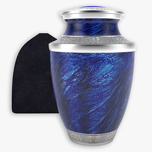 3D Antique URN  with Bag