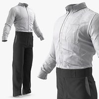 Mens Workwear Outfit Black
