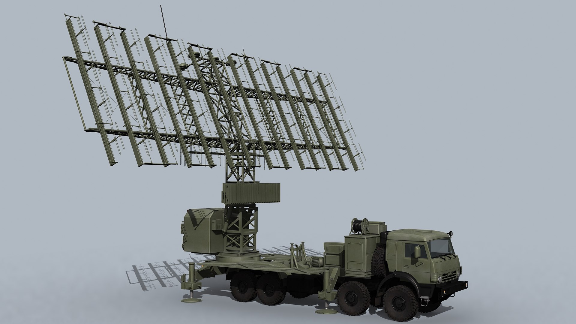 Russian Mobile Radar 3D Model - TurboSquid 1157946