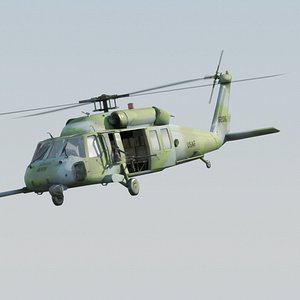 MH60G Pavehawk VRAY