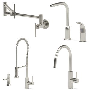 ELKAY kitchen faucets 3D model