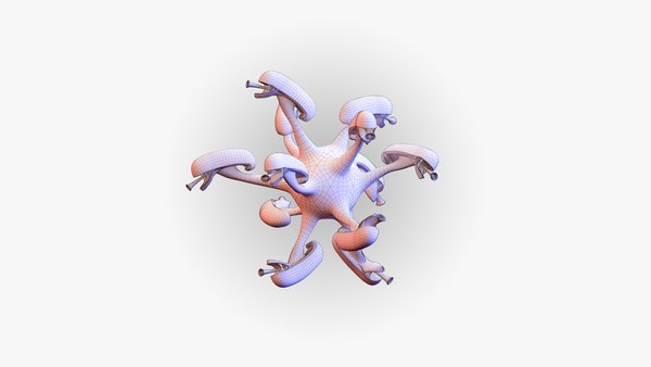 modelo 3d Virus alienígena - TurboSquid 1552250