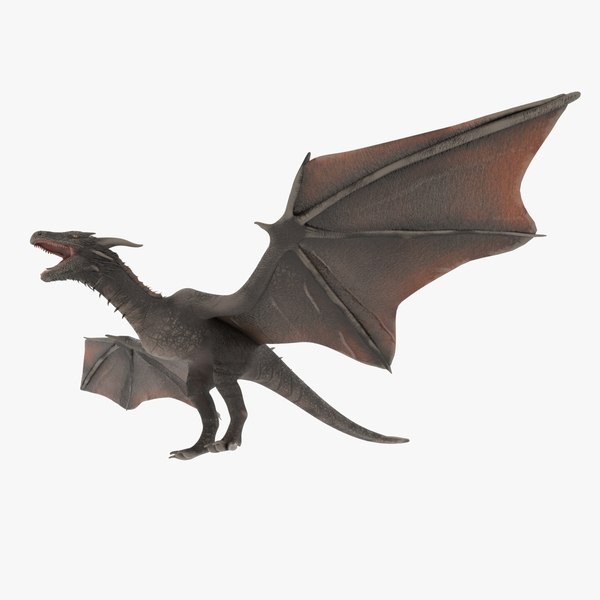 Idéia de modelos de dragão para jogo ou impressão