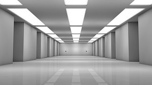 3D model Sci Fi Room