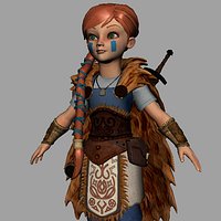 Shield Maiden Anim RIg