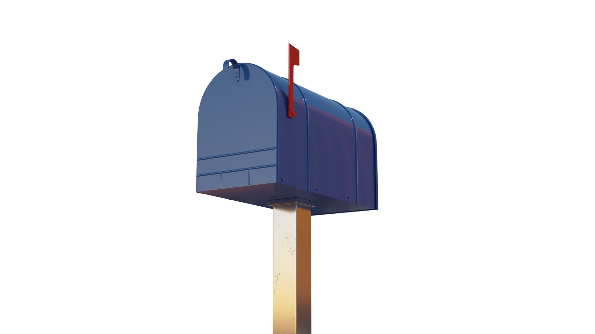 Standard T3 Mailbox 3D TurboSquid 1993294
