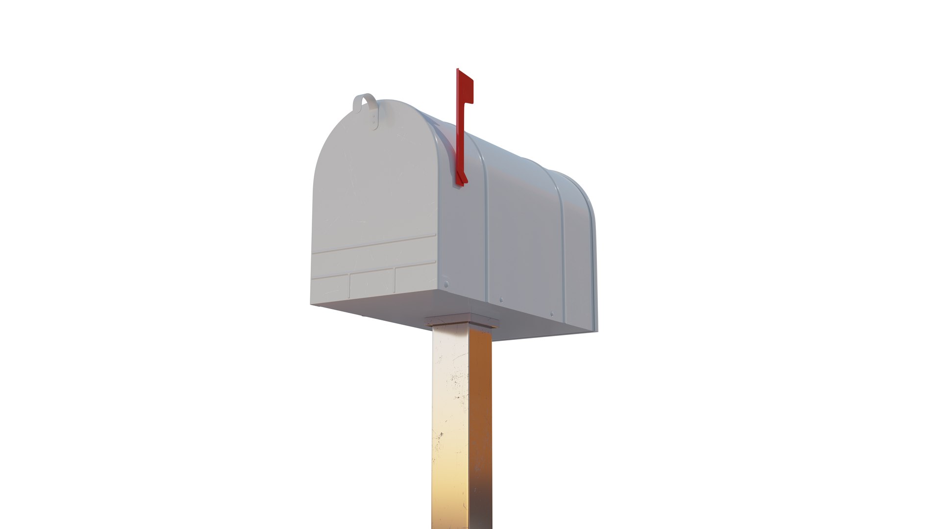 Standard T3 Mailbox 3D TurboSquid 1993294
