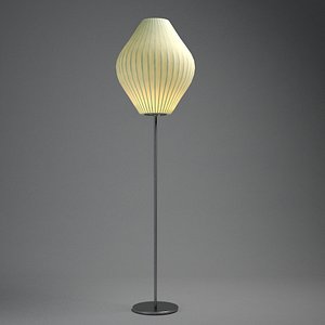 3d modernica pear floor lamp model