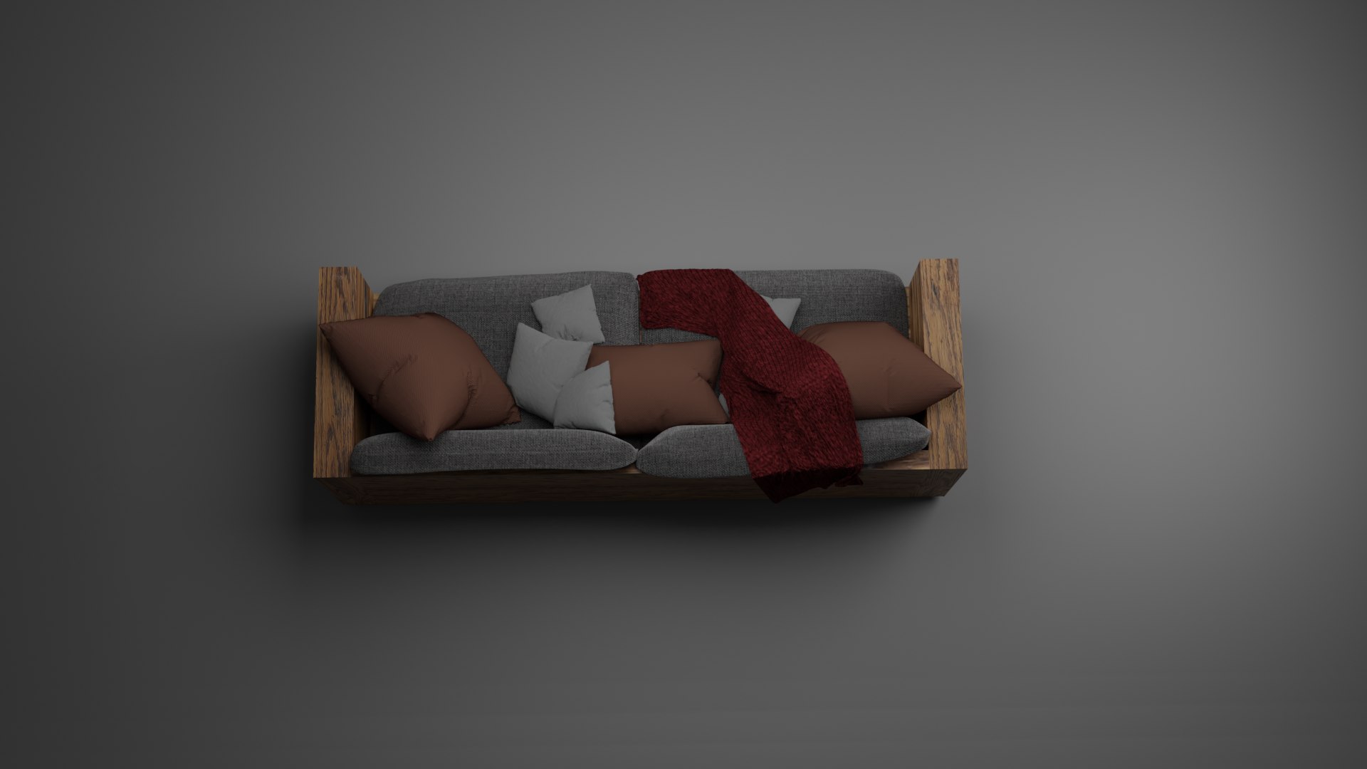 3D Model Messy Couch - TurboSquid 1750424