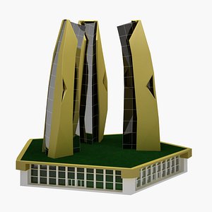 Skyscraper 04 3D