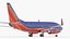 Boeing 737-700 linii Southwest Airlines z zamontowanym wnętrzem