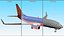 Boeing 737-700 linii Southwest Airlines z zamontowanym wnętrzem