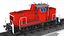 db class v60 hydrodynamic diesel shunting locomotive